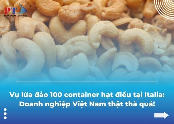 Vụ lừa đảo 100 container hạt điều tại Italia: Doanh nghiệp Việt Nam thật thà quá!